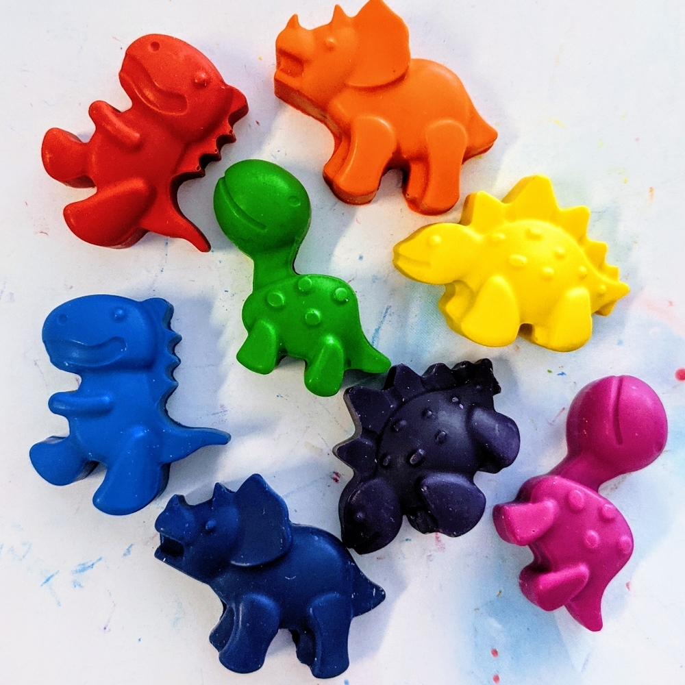 Dinosaur Crayons